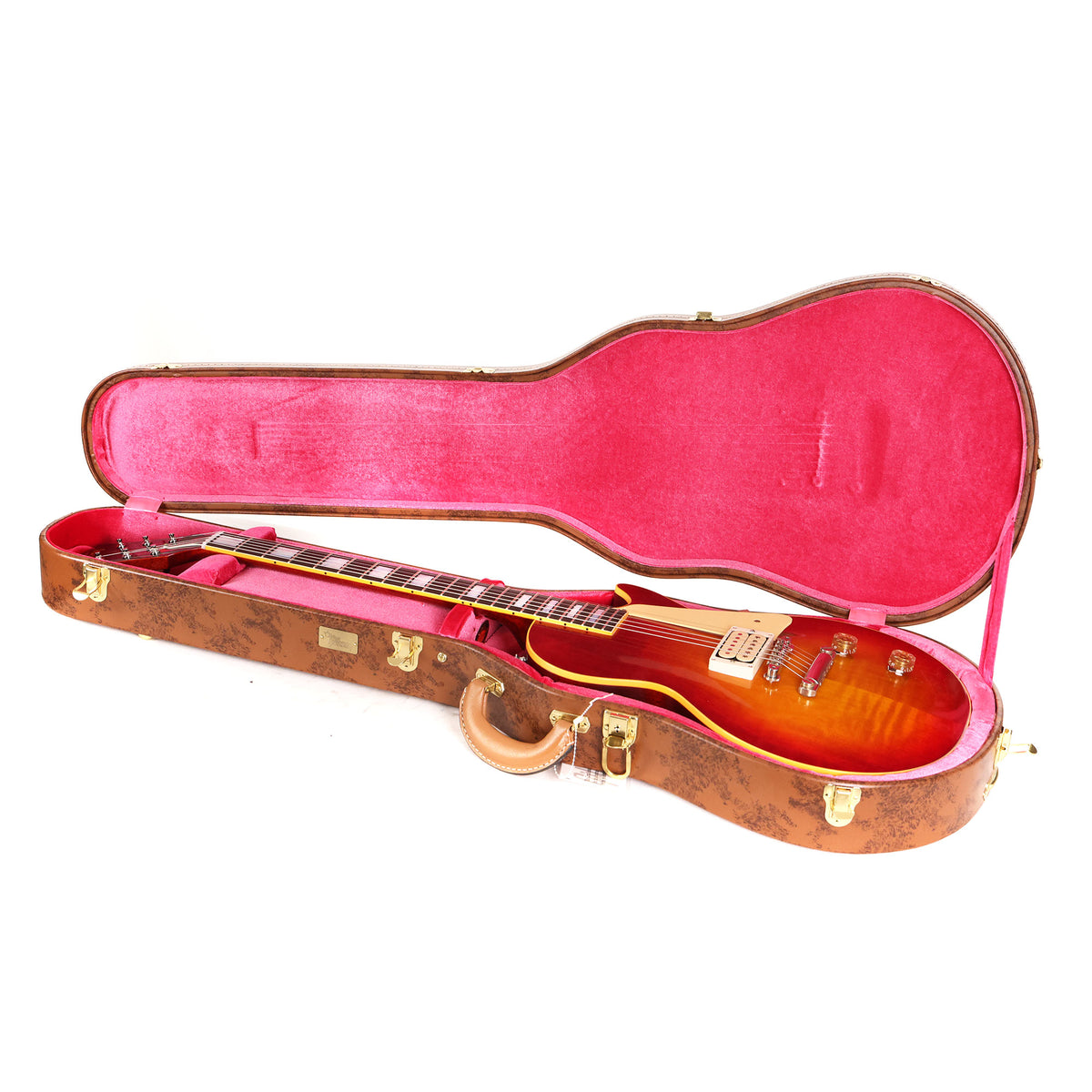 Gibson Custom Shop 1958 Les Paul Made 2 Measure VOS Factory Burst Single Pickup Ebony Fretboard — 12