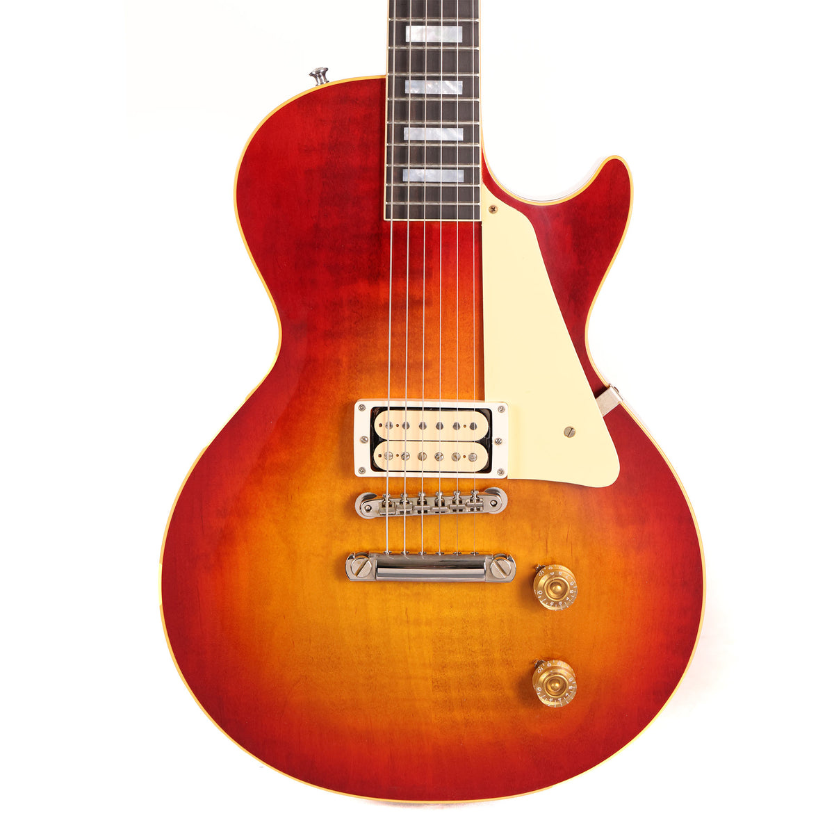 Gibson Custom Shop 1958 Les Paul Made 2 Measure VOS Factory Burst Single Pickup Ebony Fretboard — 1