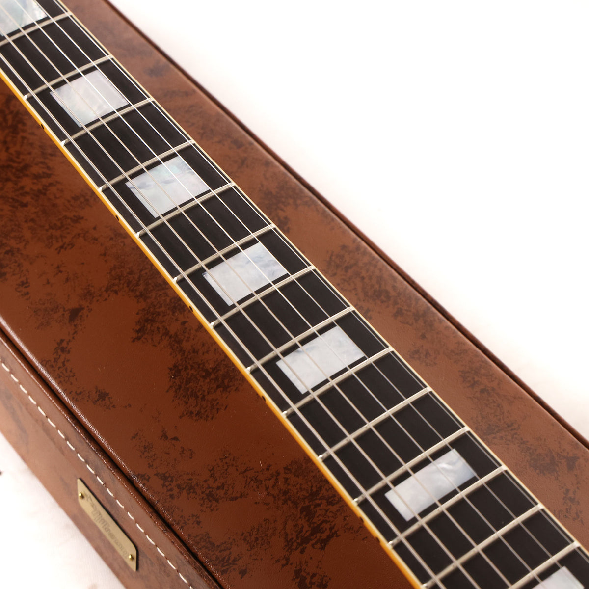 Gibson Custom Shop 1958 Les Paul Made 2 Measure VOS Factory Burst Single Pickup Ebony Fretboard — 8