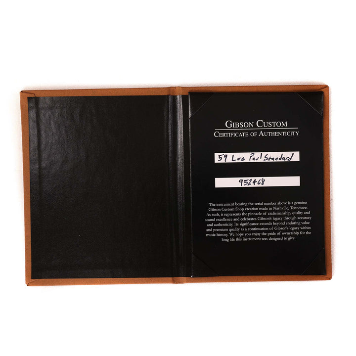 Gibson Custom Shop 1959 Les Paul Standard Made 2 Measure VOS Green Lemon Burst