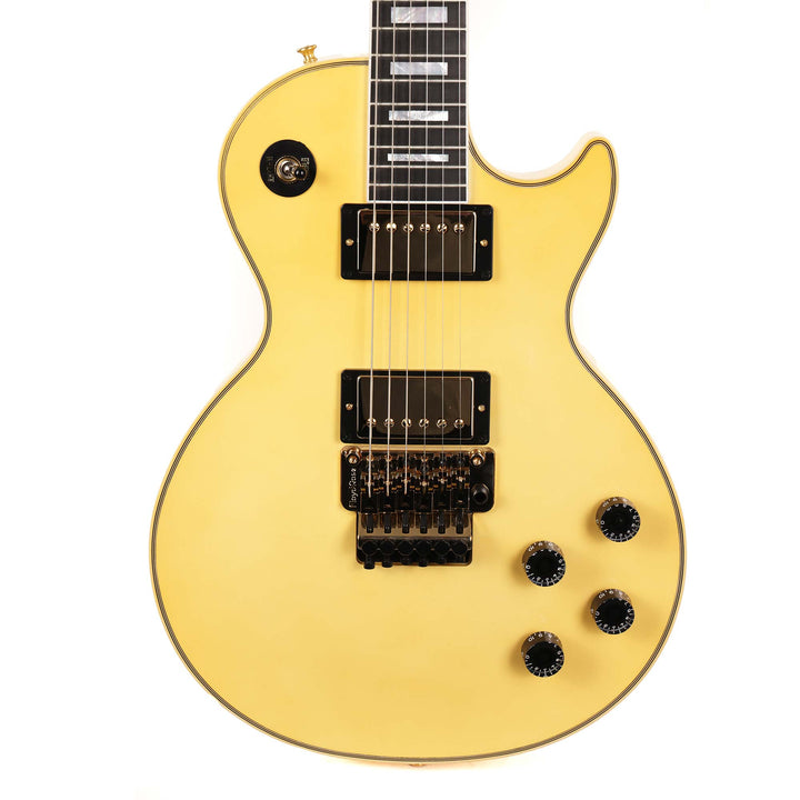 Gibson Custom Shop Les Paul Custom Axcess Floyd Rose Made 2 Measure Aspen White