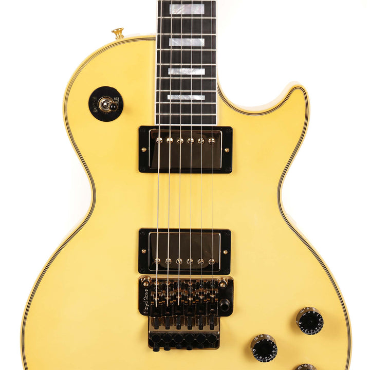 Gibson Custom Shop Les Paul Custom Axcess Floyd Rose Made 2 Measure Aspen White
