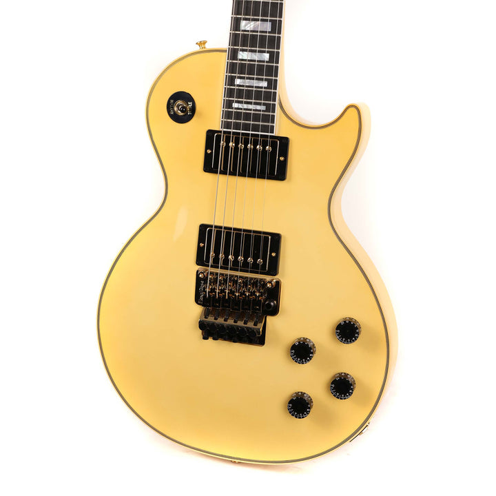 Gibson Custom Shop Les Paul Custom Axcess Floyd Rose Made 2 Measure Aspen White