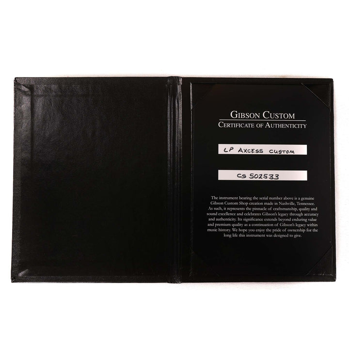 Gibson Custom Shop Les Paul Custom Axcess Made 2 Measure All-Natural