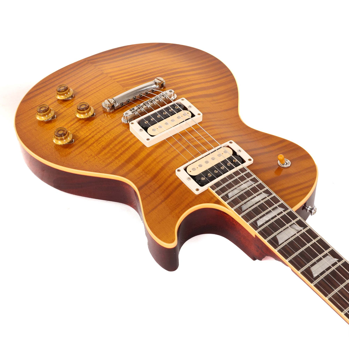 Gibson Custom Shop 1959 Les Paul Roasted Reissue Music Zoo Made 2 Measure VOS Lemon Burst — 7
