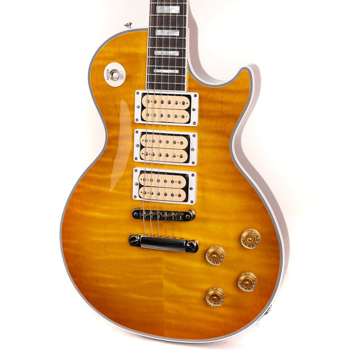 Gibson Custom Shop Les Paul Custom Made 2 Measure Flame Top Dirty Lemon Burst