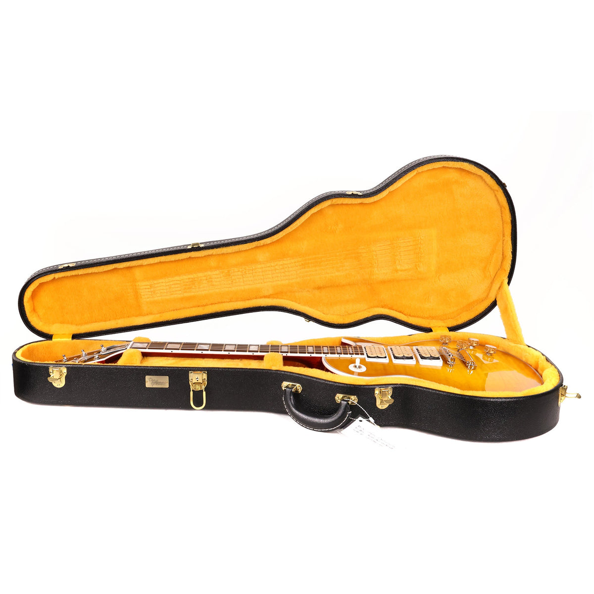 Gibson Custom Shop Les Paul Custom Made 2 Measure Flame Top Dirty Lemon Burst — 9