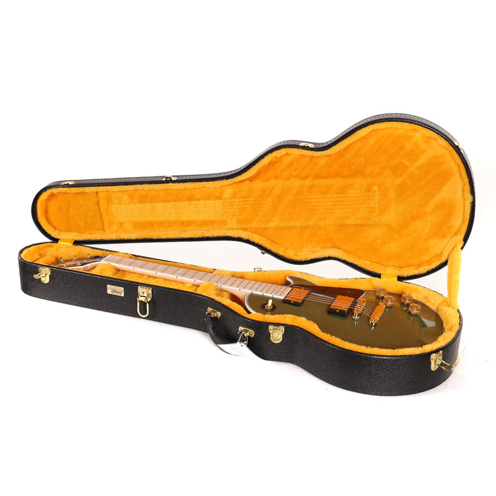 Gibson Custom Shop Les Paul Custom Made 2 Measure Olive Drab Maple Neck Murphy Lab Light Aged