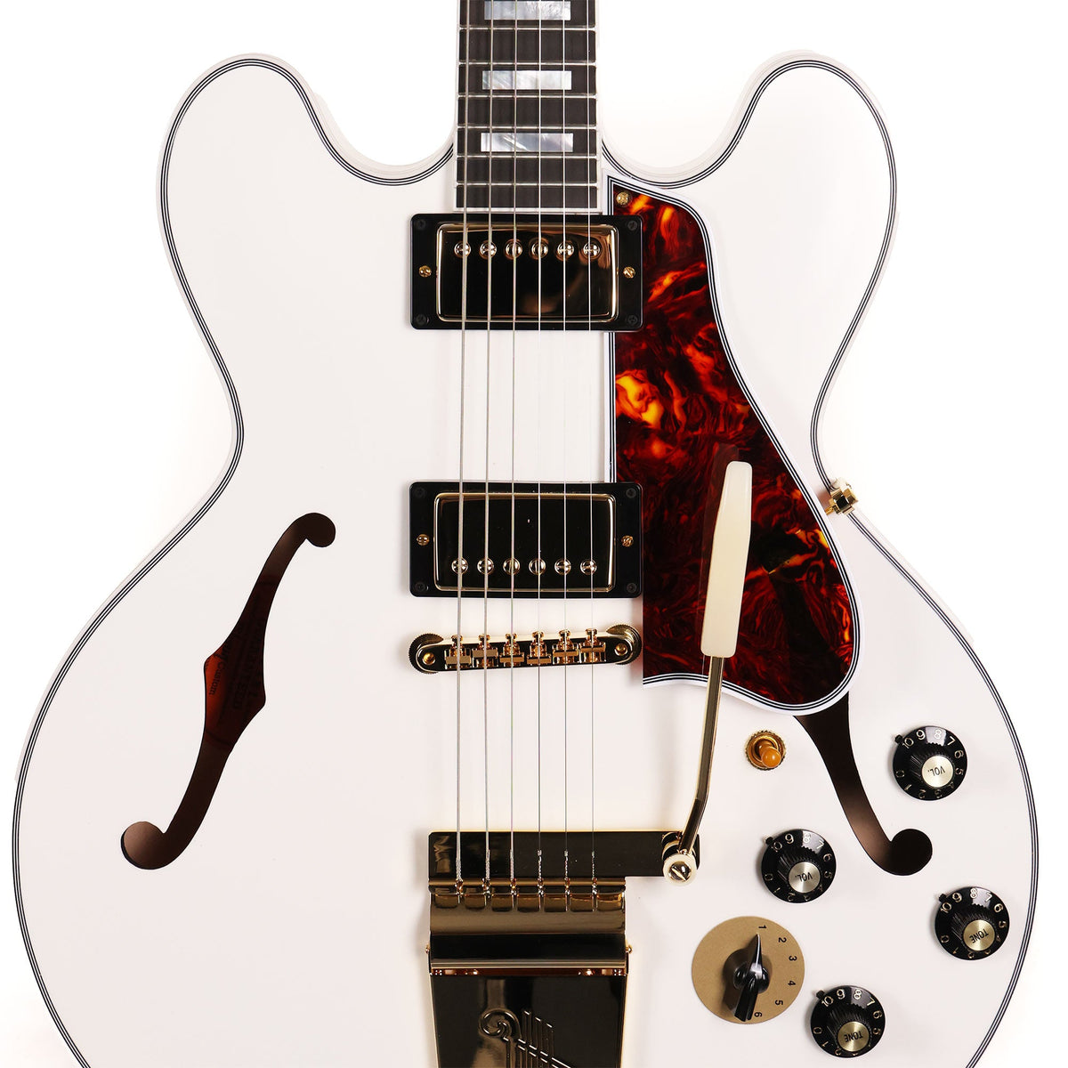 Gibson Custom Shop 1959 ES-355 Reissue Made 2 Measure VOS Alpine White VOS — 4