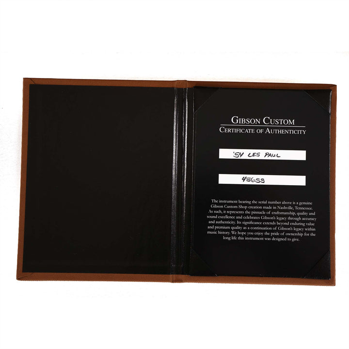 Gibson Custom Shop 1954 Les Paul Standard Made 2 Measure VOS Oxblood