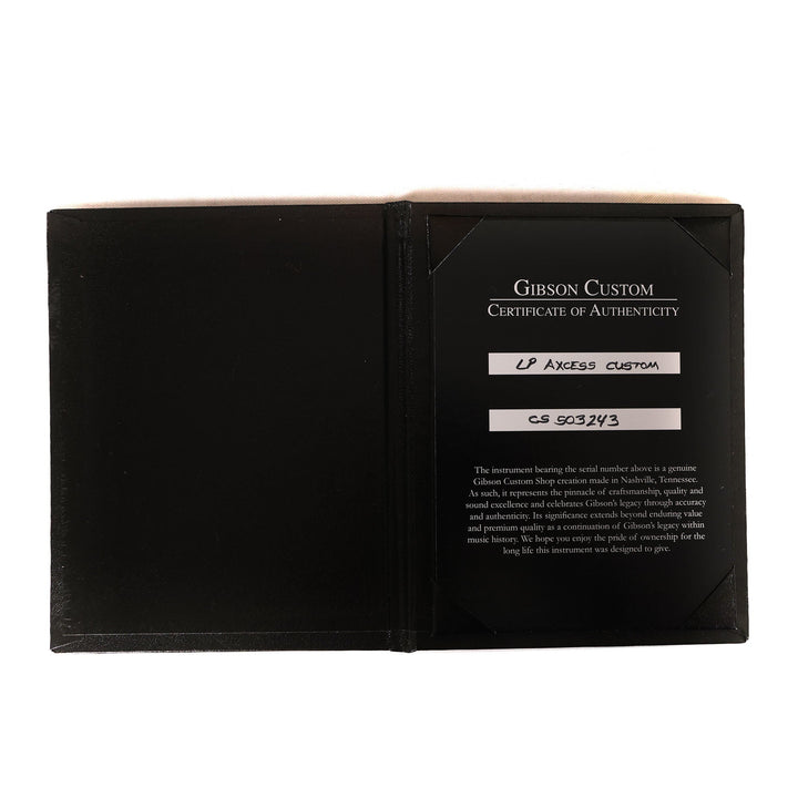 Gibson Custom Shop Les Paul Axcess Standard Candy Apple Red Burst Gloss