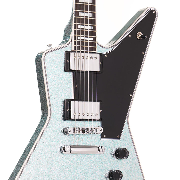 Gibson Custom Shop Explorer Custom Made 2 Measure Glacier Blue Sparkle