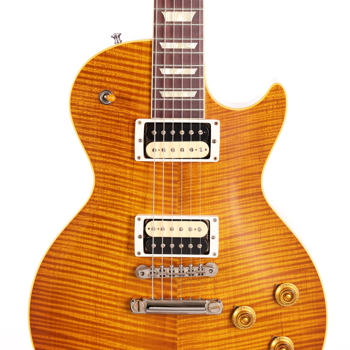 Gibson Custom Shop 1959 Les Paul Roasted Reissue Music Zoo Made 2 Measure VOS Lemon Burst — 4