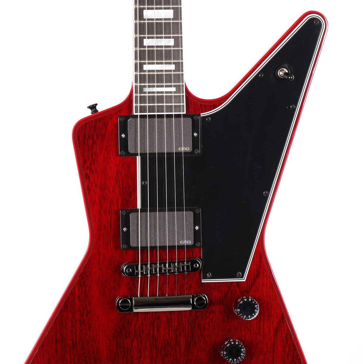 Gibson Custom Shop Explorer Custom Red Widow with EMGs — 4