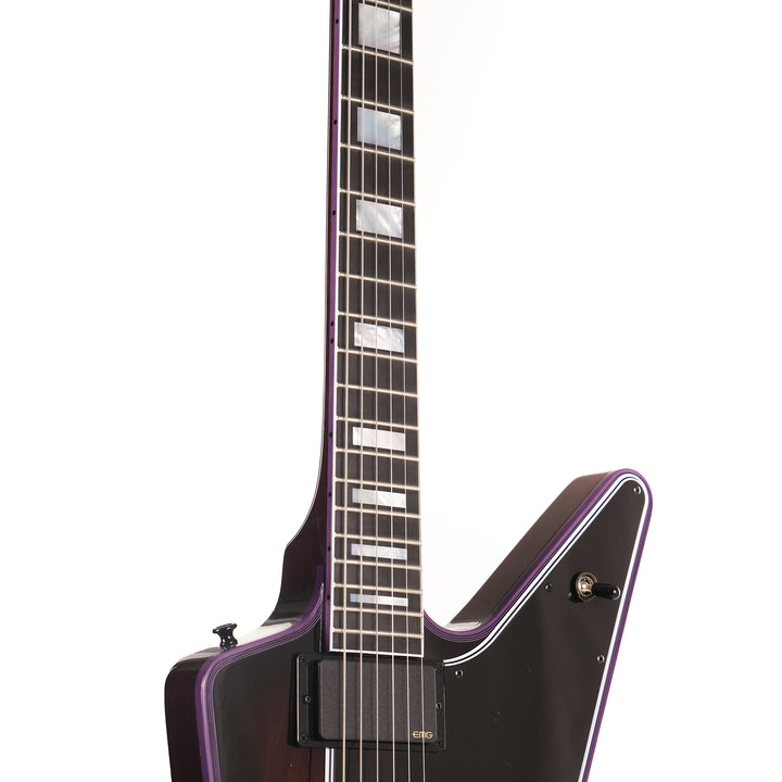 Gibson Custom Shop Explorer Custom Purple Widow with EMGs