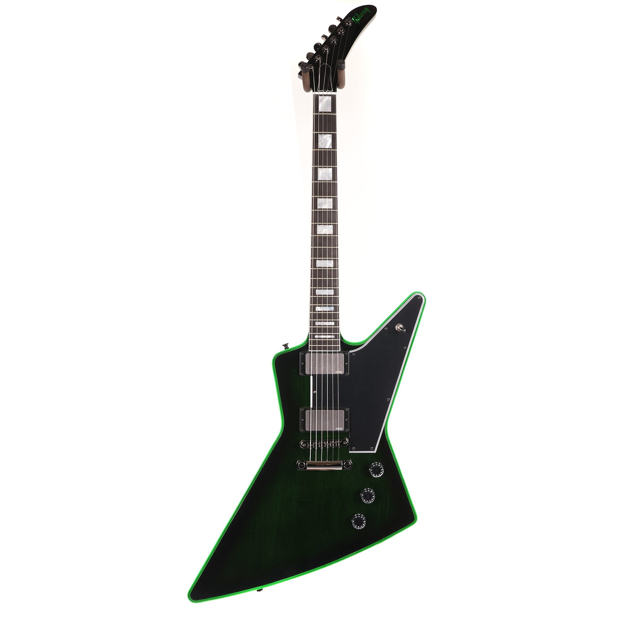 Gibson Custom Shop Explorer Custom Green Widow with EMGs | The