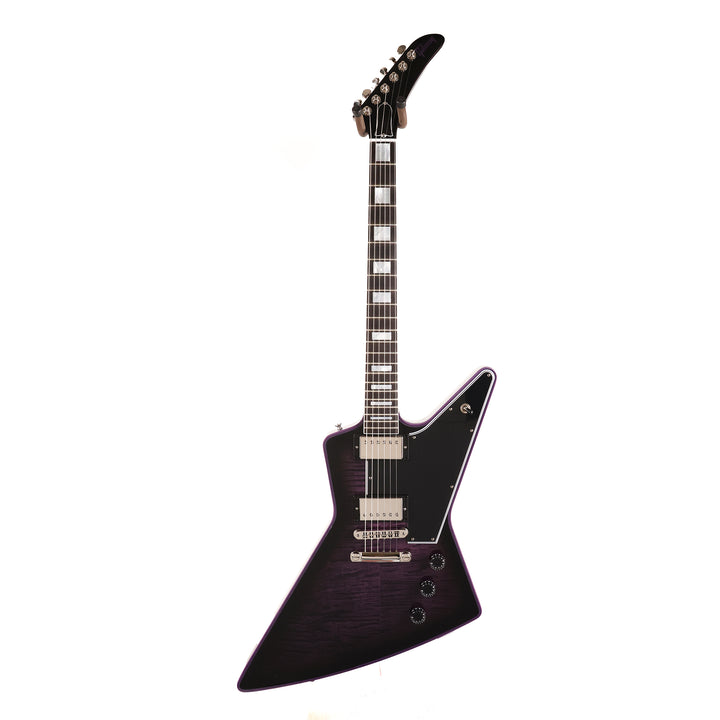 Gibson Custom Shop Explorer Custom Purple Widow Flame Top