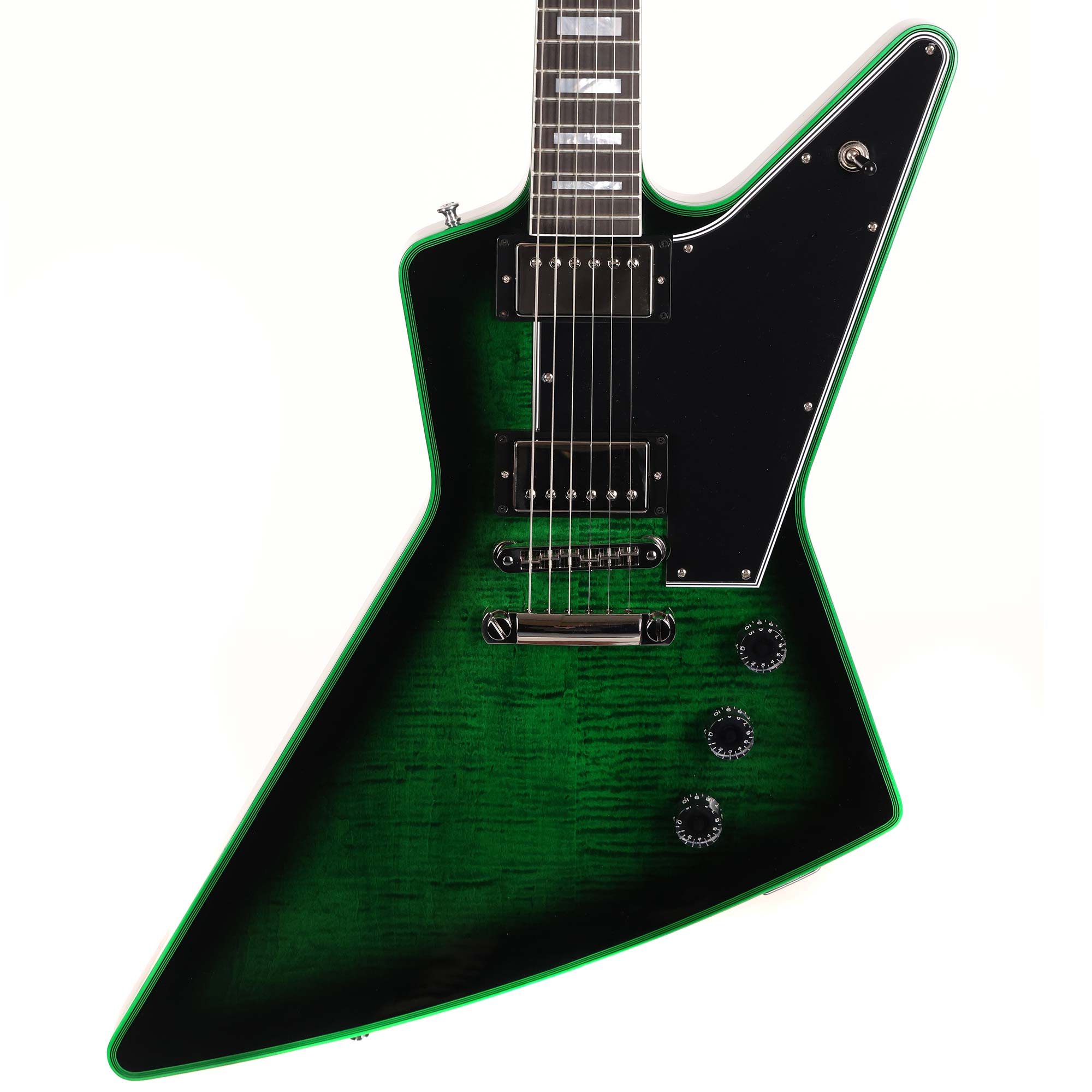 Gibson Custom Shop Explorer Custom Made 2 Measure Green Widow
