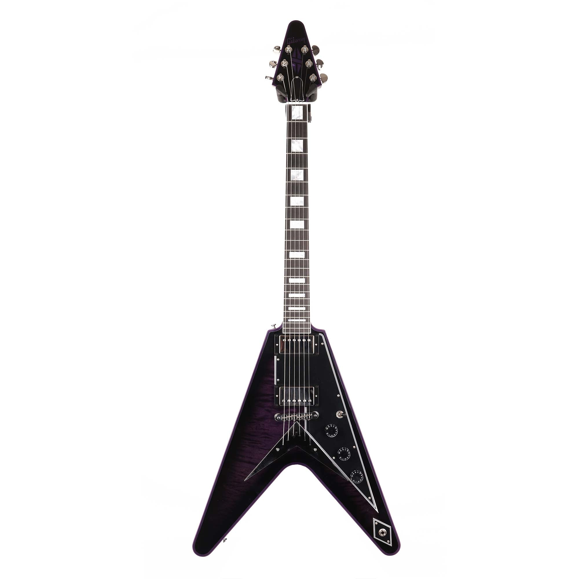 ギター Gibson Custom Shop Flying V Gibson Custom Shop Flying V Custom Made 2 Measure Purple Widow