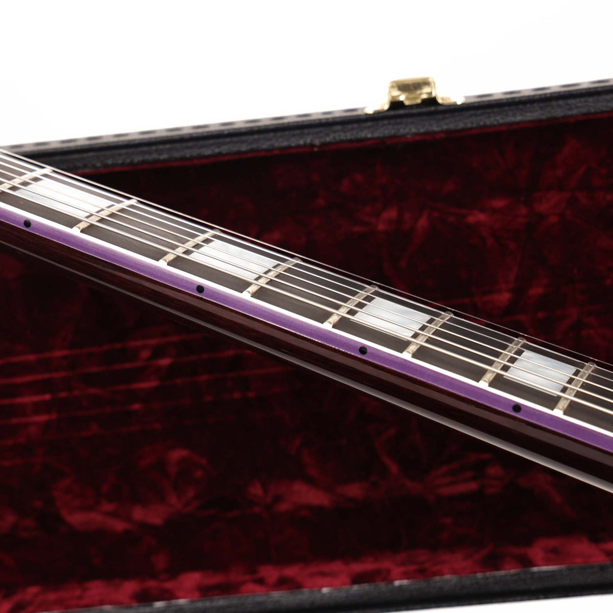 Gibson Custom Shop Flying V Custom Made 2 Measure Purple Widow — 6