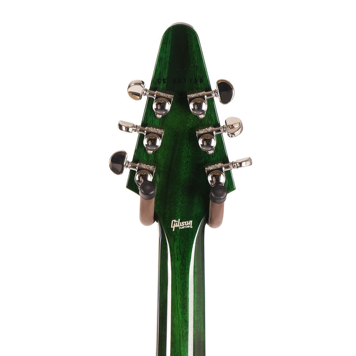 Gibson Custom Shop Flying V Custom Made 2 Measure Green Widow
