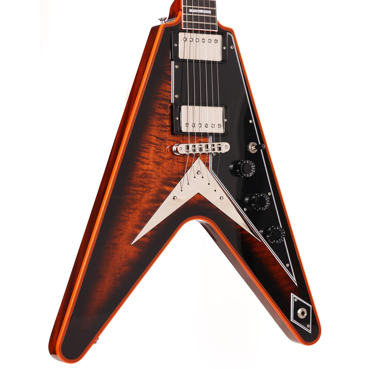 Gibson Custom Shop Flying V Custom Made 2 Measure Orange Widow — 1