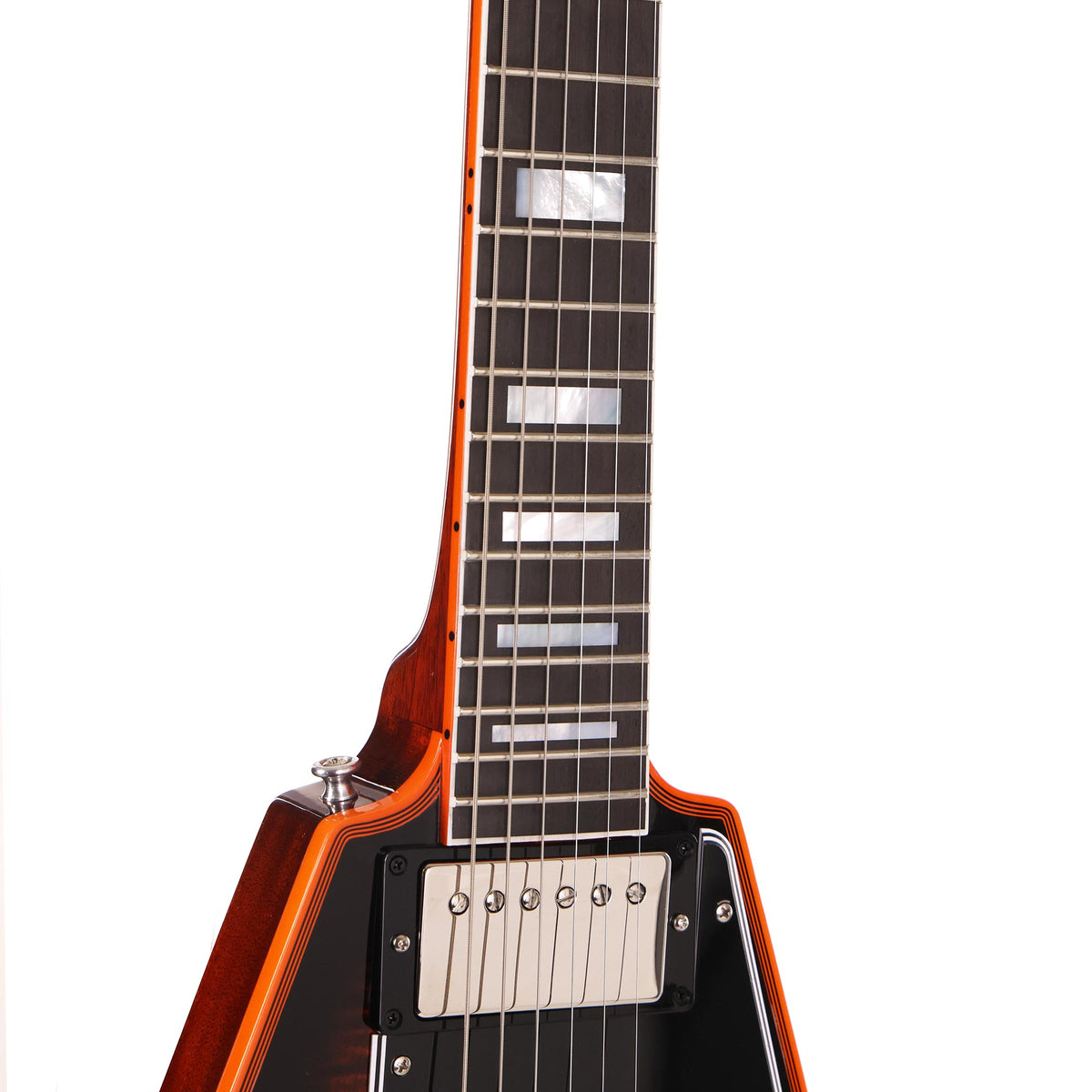 Gibson Custom Shop Flying V Custom Made 2 Measure Orange Widow — 7