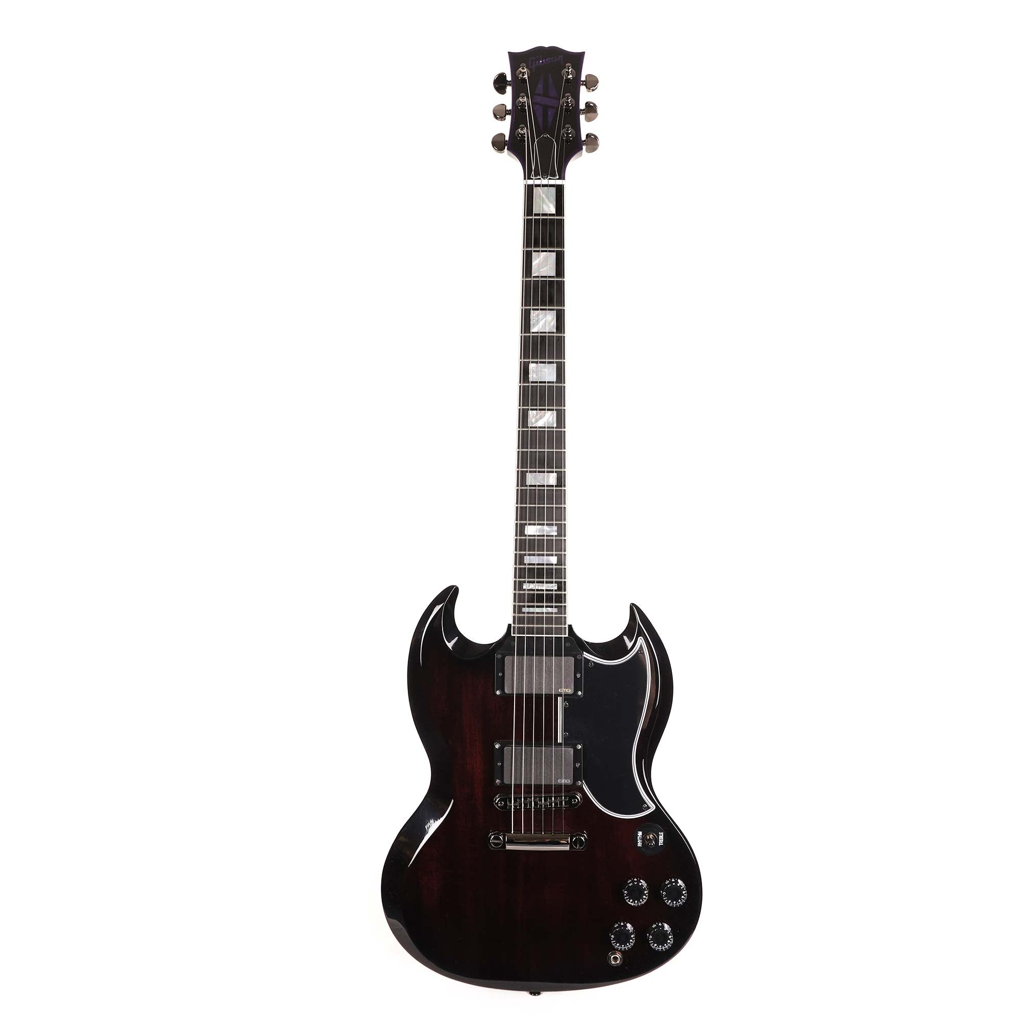 Gibson Custom Shop SG Custom Made 2 Measure Purple Widow EMGs 2025