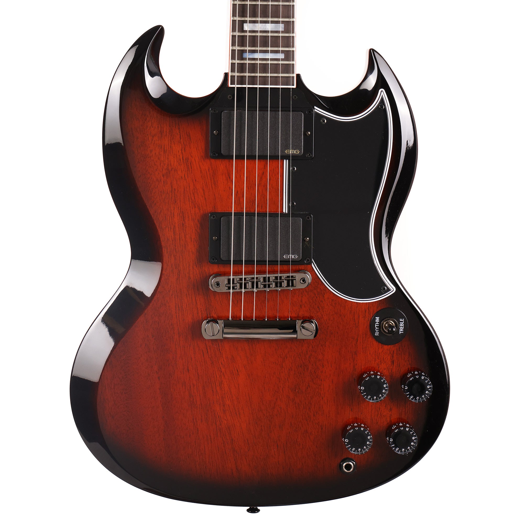 Gibson Custom Shop SG Custom Made 2 Measure Orange Widow EMGs