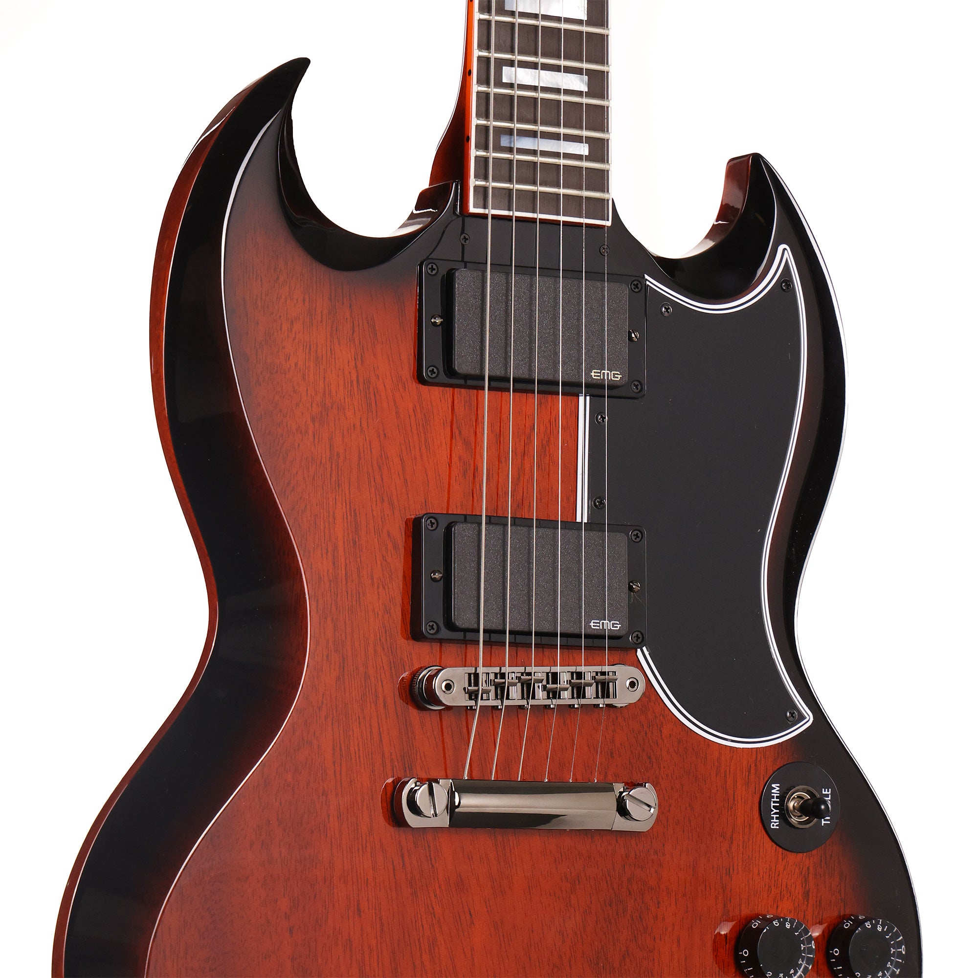 Gibson Custom Shop SG Custom Made 2 Measure Orange Widow EMGs