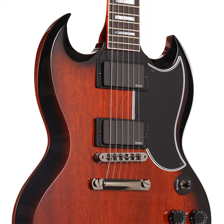 Gibson Custom Shop SG Custom Made 2 Measure Orange Widow EMGs