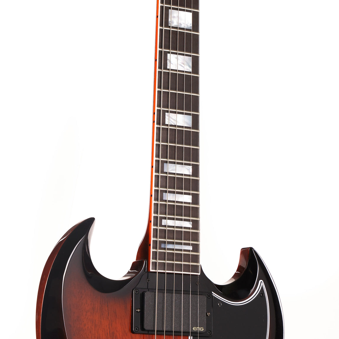 Gibson Custom Shop SG Custom Made 2 Measure Orange Widow EMGs