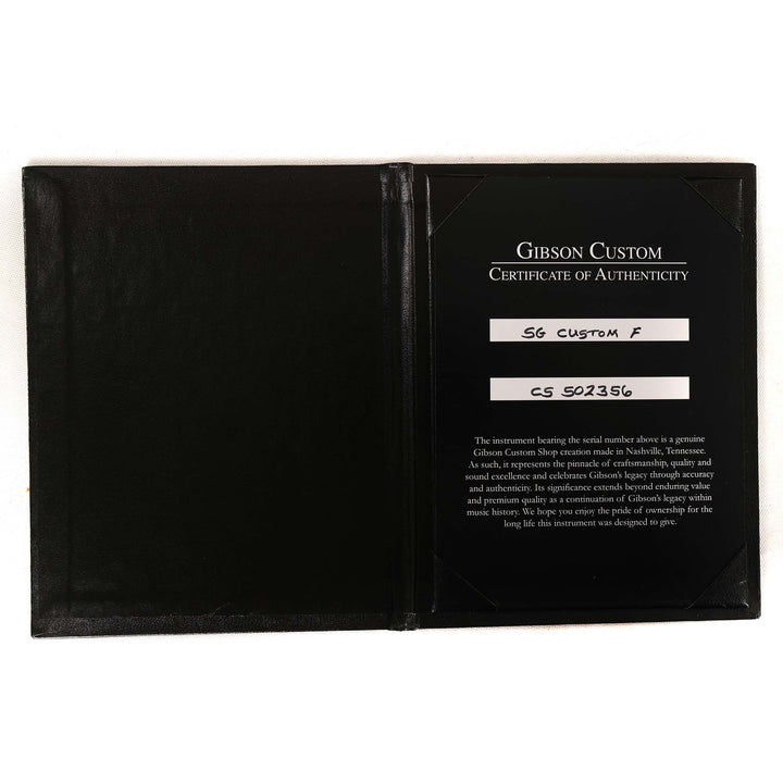 Gibson Custom Shop SG Custom Made 2 Measure Green Widow