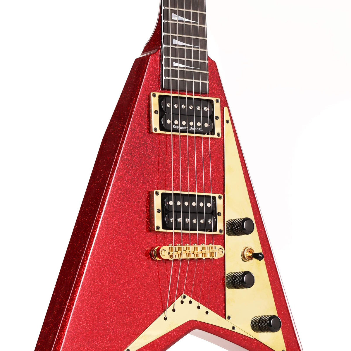 Jackson Custom Shop Rhoads RR-VS Fixed Bridge Red Sparkle — 5