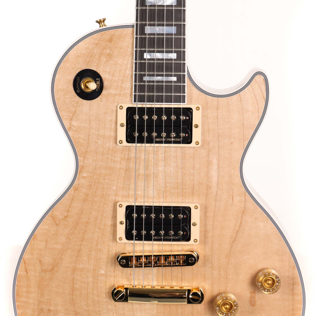 Gibson Custom Shop Les Paul Custom Made 2 Measure All Natural — 4