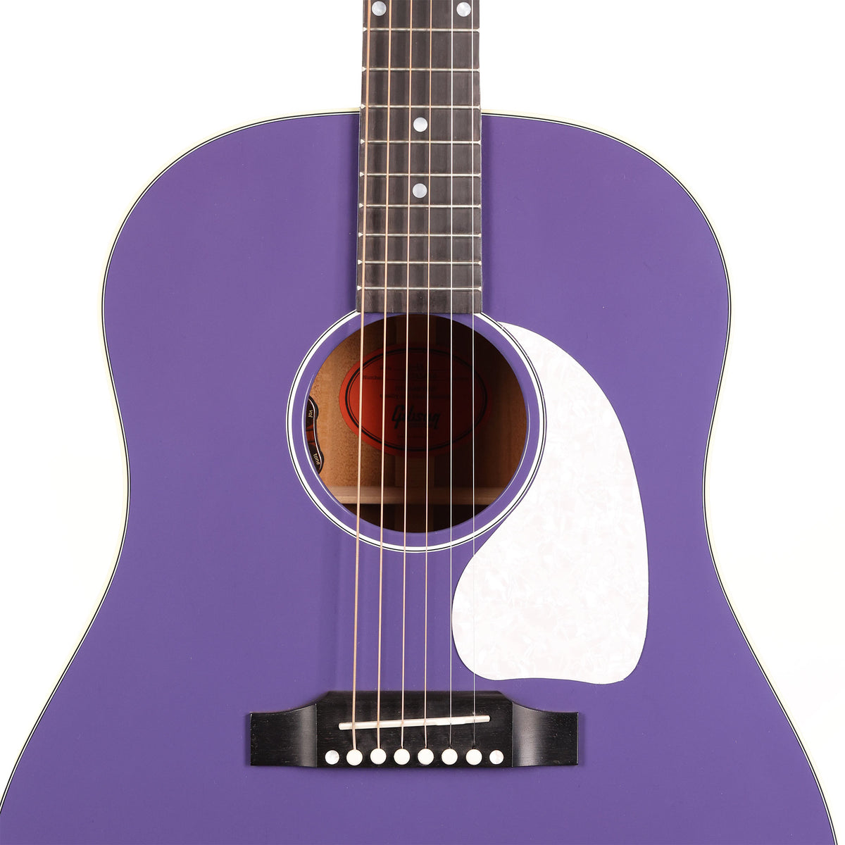 Gibson J-45 Standard Made 2 Measure Acoustic-Electric Sour Purple — 4