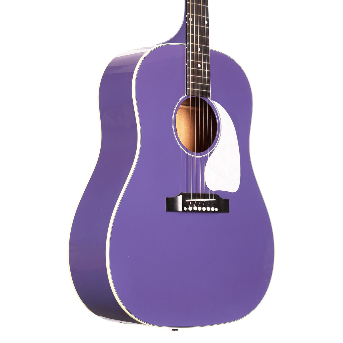 Gibson J-45 Standard Made 2 Measure Acoustic-Electric Sour Purple — 5