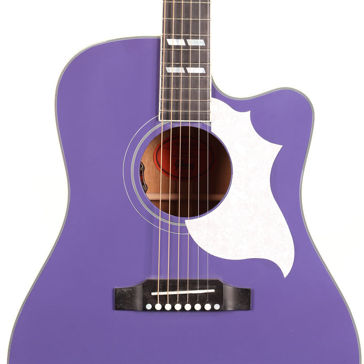 Gibson Hummingbird Standard EC Made 2 Measure Acoustic-Electric Sour Purple
