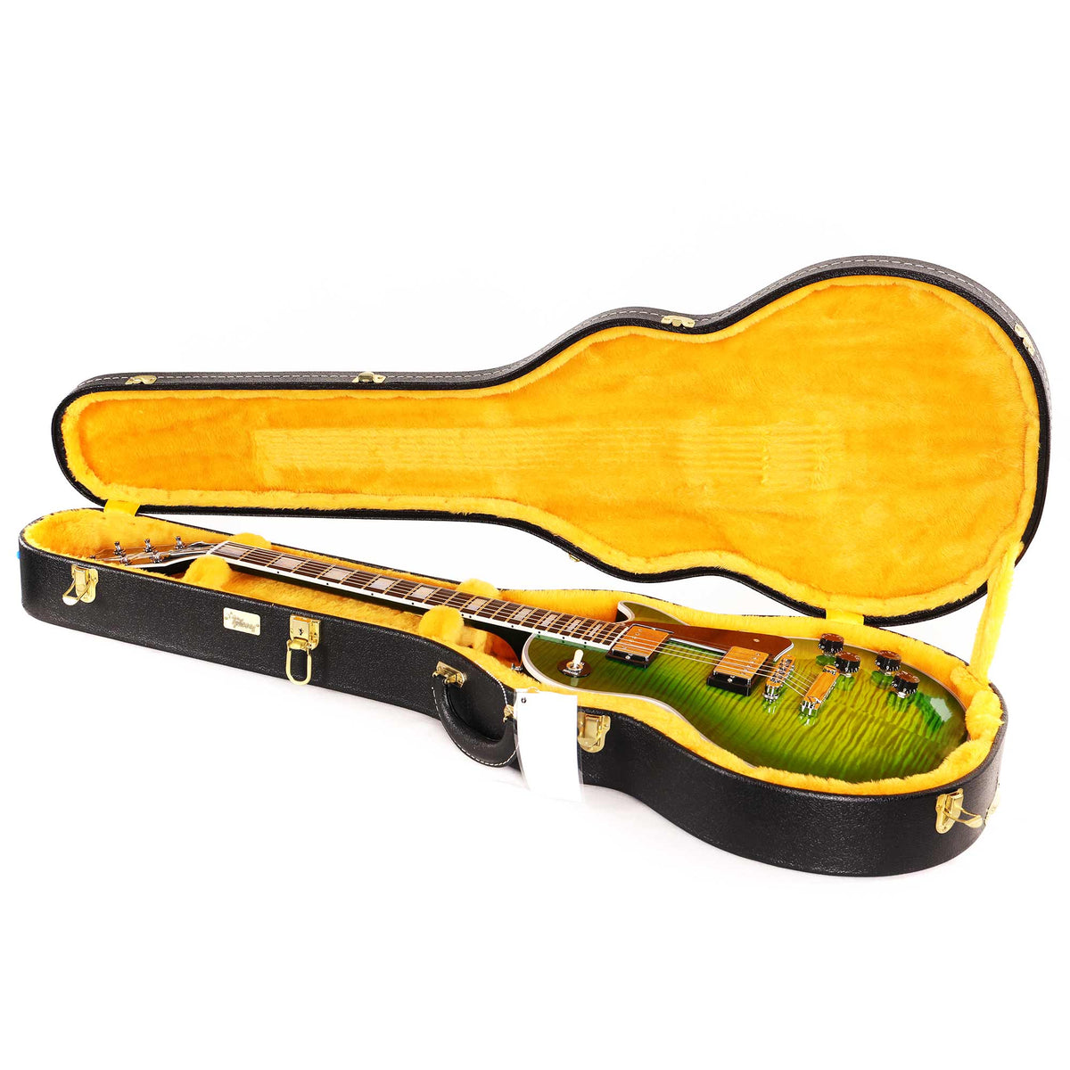Gibson Custom Shop Les Paul Custom Made 2 Measure Iguana Burst Gloss Chrome Hardware — 13