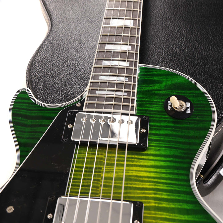 Gibson Custom Shop Les Paul Custom Made 2 Measure Iguana Burst Gloss Left-Handed