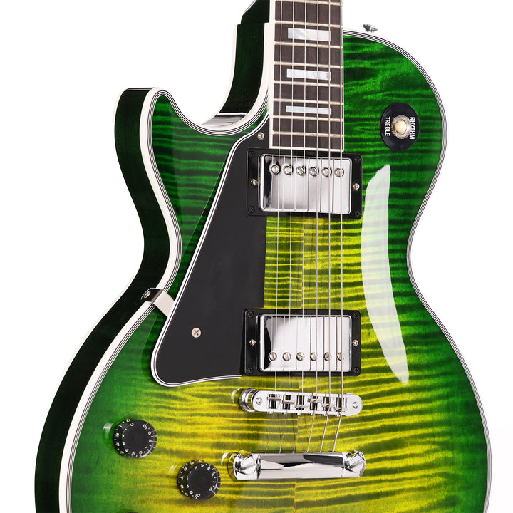 Gibson Custom Shop Les Paul Custom Made 2 Measure Iguana Burst Gloss Left-Handed