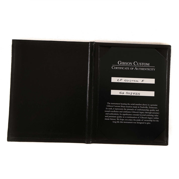 Gibson Custom Shop Les Paul Custom Made 2 Measure Figured Top Iguana Burst