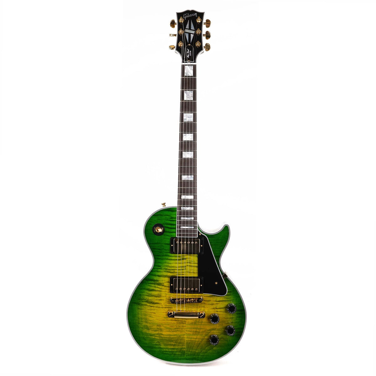 Gibson Custom Shop Les Paul Custom Iguana Burst Gloss Made 2 Measure — 2