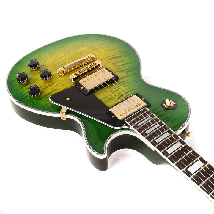 Gibson Custom Shop Les Paul Custom Iguana Burst Gloss Made 2 Measure