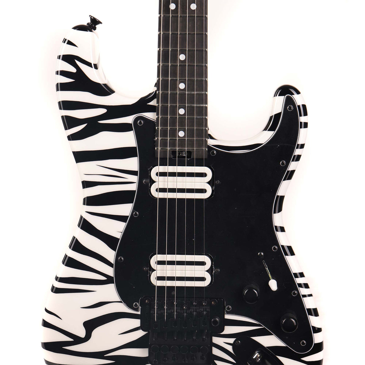 Charvel Custom Shop So-Cal Zebra Stripes — 4