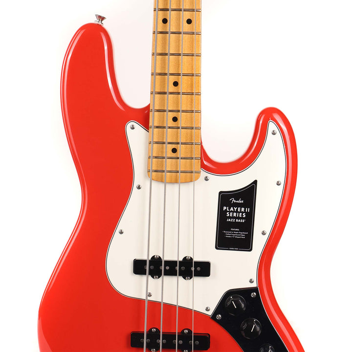 Fender Player II Jazz Bass Coral Red Used
