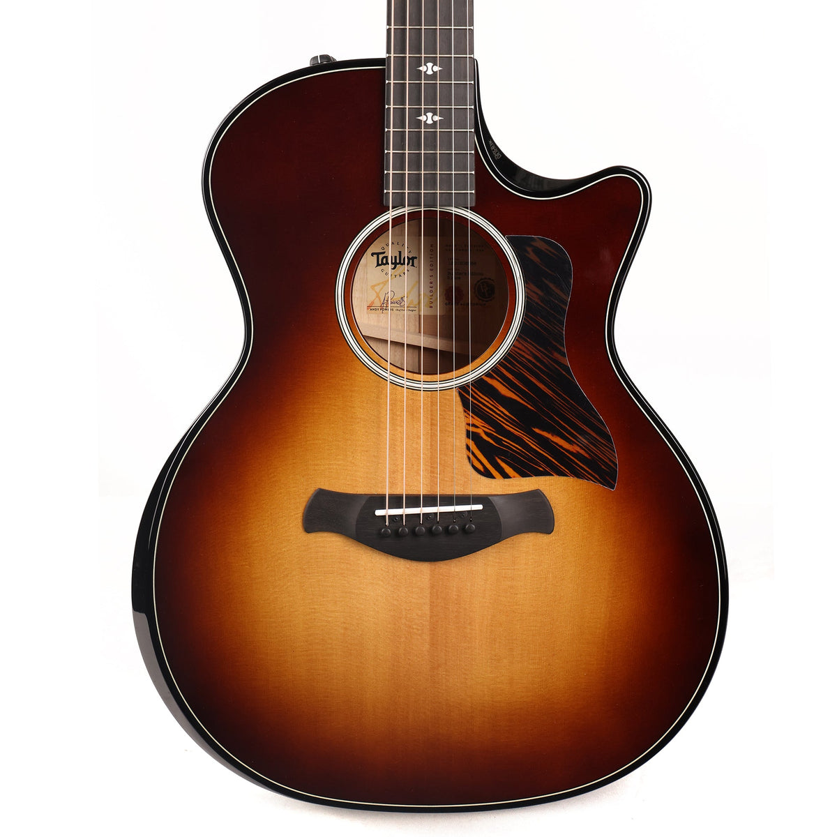 Taylor Builder's Edition 514ce Grand Auditorium Acoustic-Electric Kona Burst — 1