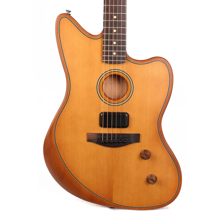 Fender Acoustasonic Standard Jazzmaster Aged Natural