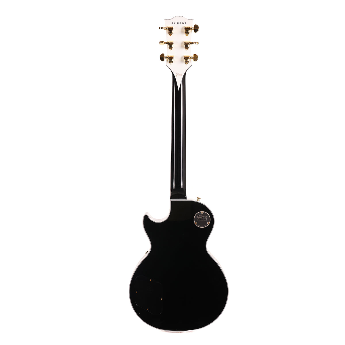Gibson Custom Shop Les Paul Custom Made 2 Measure 2-Tone Tuxedo Alpine White and Ebony — 4