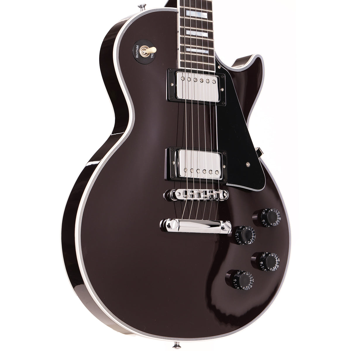 Gibson Custom Shop Les Paul Custom Made 2 Measure Chambered Gloss Oxblood — 1